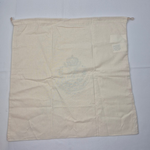 Vintage 1967 Ralph Lauren Cotton White Drawstring Bag-Dust Cover MCMLXVII - Picture 4 of 5